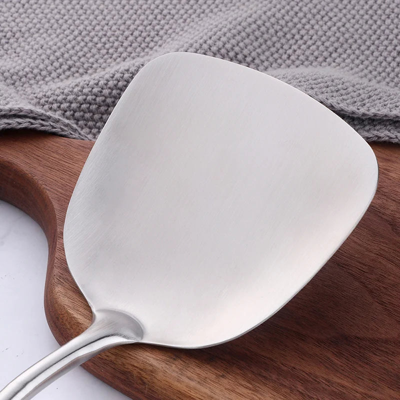 1/7/10Pcs Kitchen Utensils Cooking tools Stainless Steel Shovels Turner Ladle Soup Spoon Colander Filter Silver for Restaurant