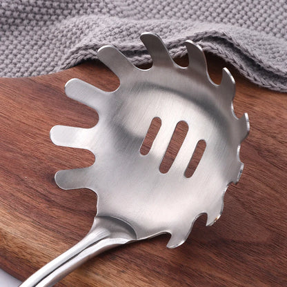 1/7/10Pcs Kitchen Utensils Cooking tools Stainless Steel Shovels Turner Ladle Soup Spoon Colander Filter Silver for Restaurant