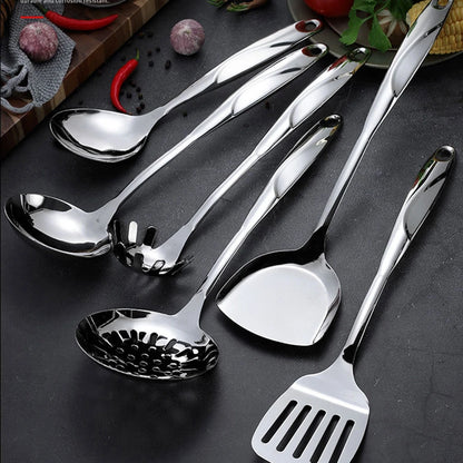 Cooking Tools Heat-resistant Handle Soup Spoon Spaghetti Turner Shovel Cookware Kitchenware Kitchen Utensils Pasta Server
