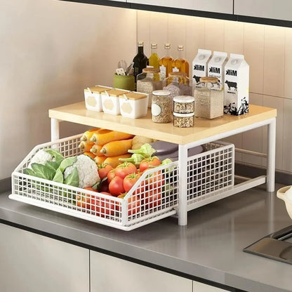 Kitchen Shelf Microwave Rack Storage Space-saving Household Organizer Shelves for Pantry Bathroom Garage Shower Bar Apartment