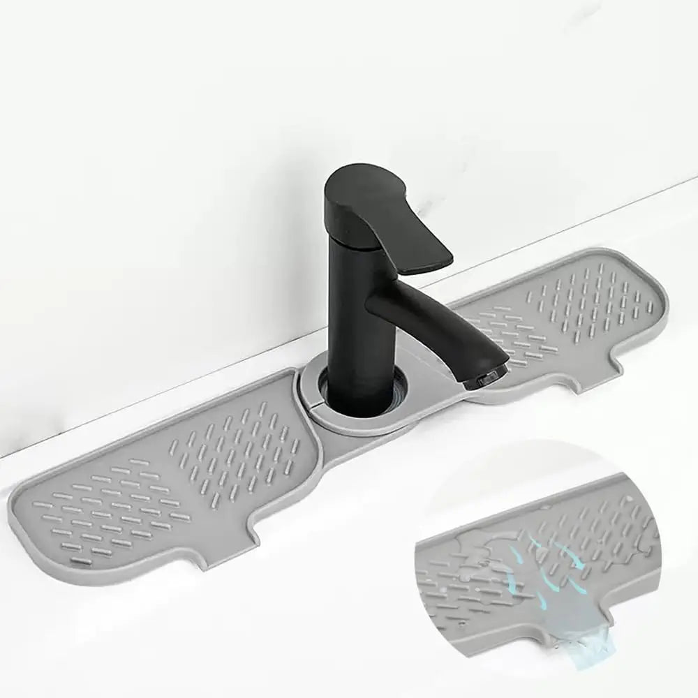 Kitchen Sink Faucet Mat, Faucet Draining Mat, Faucet Sink Splash Guard for Kitchen Sink Sink Mat Kitchen Essentials  New Home
