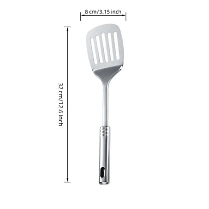 Stainless steel cooking utensils Stainless steel kitchenware Cooking ladle Spatula Filter net Cooking tools For the kitchen
