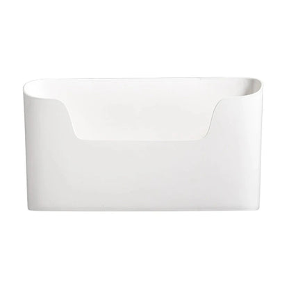 Kitchen Wall-mounted Adhesive Storage Rack Multifunctional Cabinet Door Storage Box Under Sink Drawer Shelf Bathroom Organizer