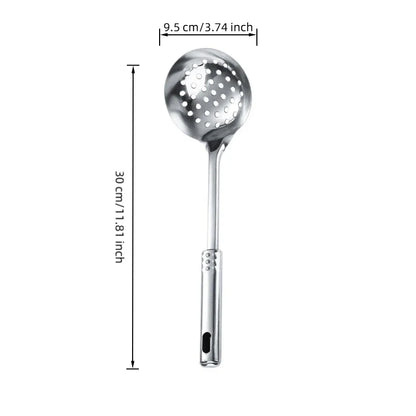 Stainless steel cooking utensils Stainless steel kitchenware Cooking ladle Spatula Filter net Cooking tools For the kitchen
