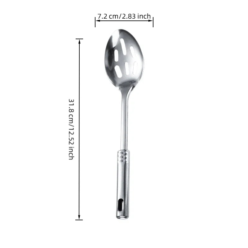 Stainless steel cooking utensils Stainless steel kitchenware Cooking ladle Spatula Filter net Cooking tools For the kitchen