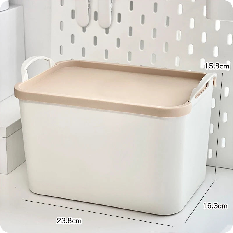Multi-Function Home Organizer Storage Box with Handles for Closet Floor Storage Bin for Blankets And Miscellaneous Items