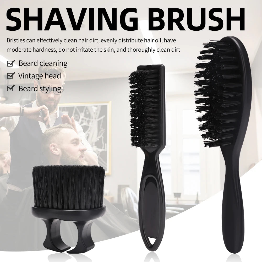 Professional Hairdresser Brush Clean Hairbrush Barber CuttingNeck Duster Brushes Cleaning Supplies  Barbershop Styling Tools