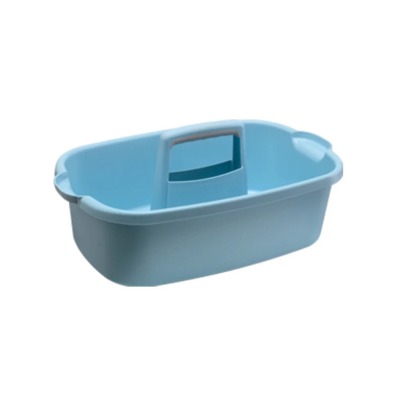 Cleaning Caddy For Cleaning Supplies With Handle - Portable Plastic Tote Organizer For Shower, Bathroom, Kitchen