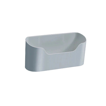 Kitchen Wall-mounted Adhesive Storage Rack Multifunctional Cabinet Door Storage Box Under Sink Drawer Shelf Bathroom Organizer
