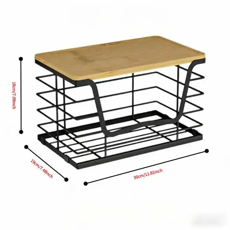 Kitchen Multi-Functional Storage Rack Kitchen Storage Basket Essential Home Item All-in-One Organizer Multi-Purpose Mobile Rack