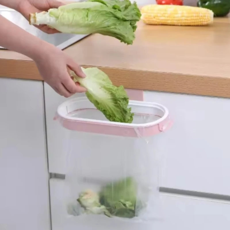 Kitchen storage,desktop storage,bathroom storage,living room storage hanging garbage bag,save space for living room and kitchen
