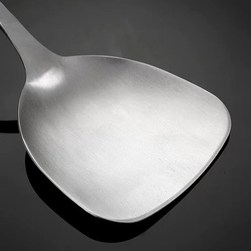 Kitchen Utensils Wok Spatula Iron And Ladle Tool Set Spatula For Stainless Steel Cooking Equpment Kitchen Accessor Essentials