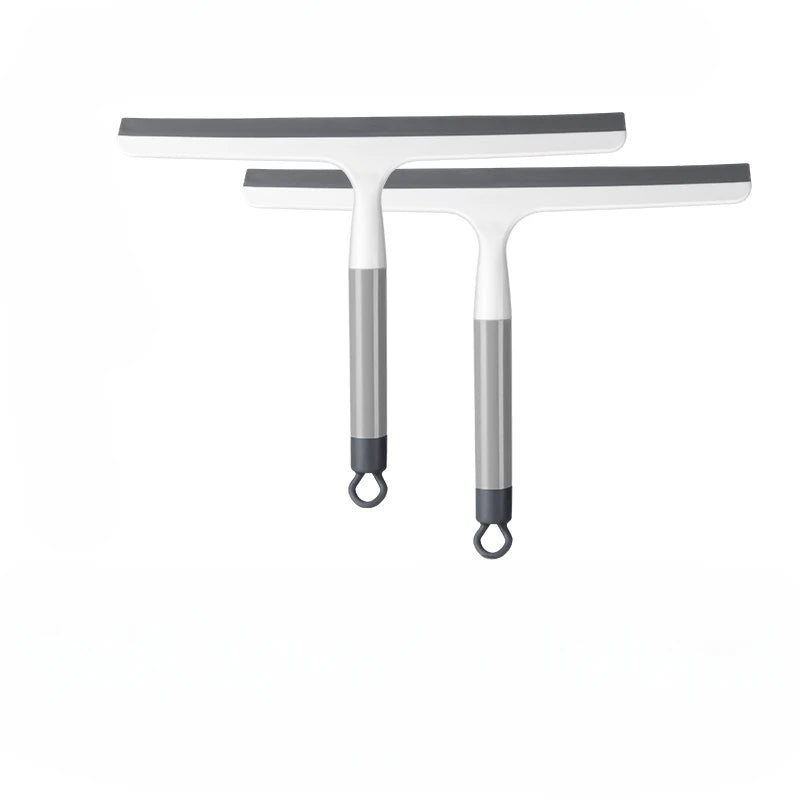 Silicone Shower Scraper Cleaner Bathrooms Multi-purpose Squeegee Glass Clean Floor Window Cleaning Tool Household Water Wiper