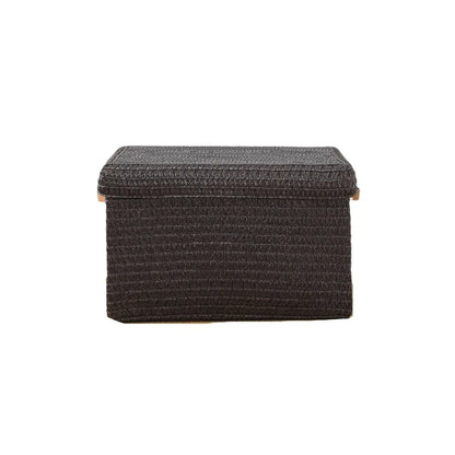 Home Organizer Minimalist Storage Box with Handle Large Capacity Sorting Box Creative Foldable Storage Basket Key