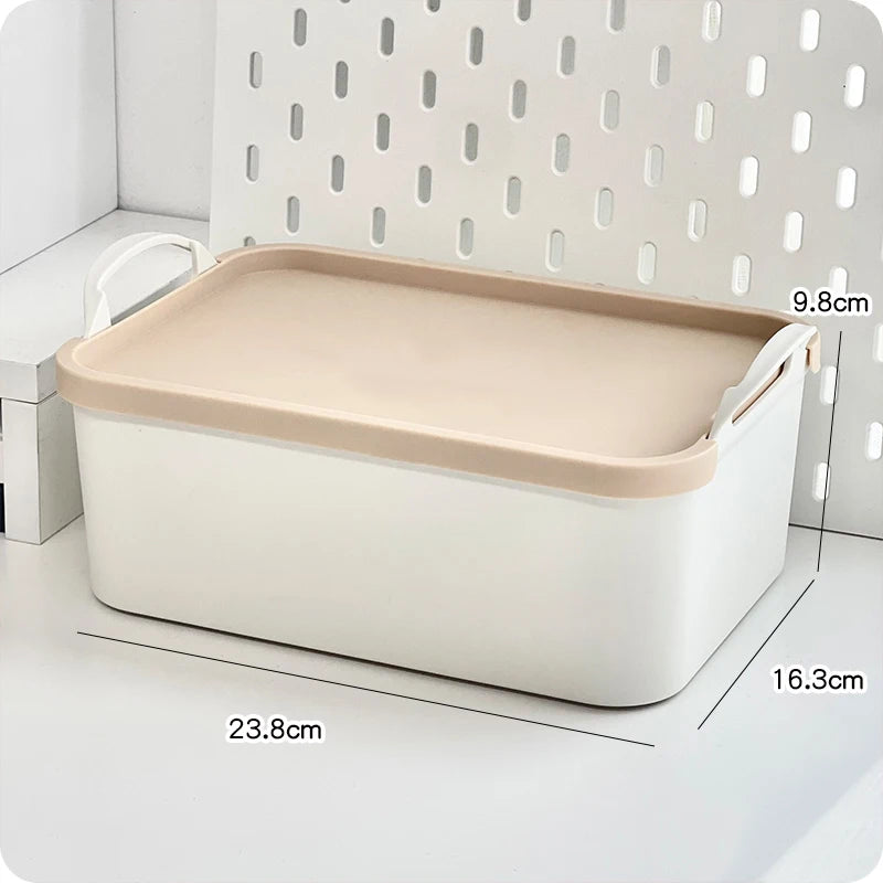 Multi-Function Home Organizer Storage Box with Handles for Closet Floor Storage Bin for Blankets And Miscellaneous Items