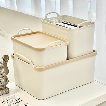 Multi-Function Home Organizer Storage Box with Handles for Closet Floor Storage Bin for Blankets And Miscellaneous Items