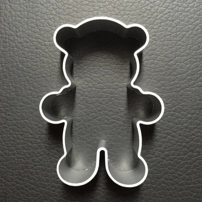 Kitchen Baking Creative Small Tools Metal Alloy Cake Cookie Bakeware Mould Fondant Cookie Cutters Biscuit Mold Diy Little Bear