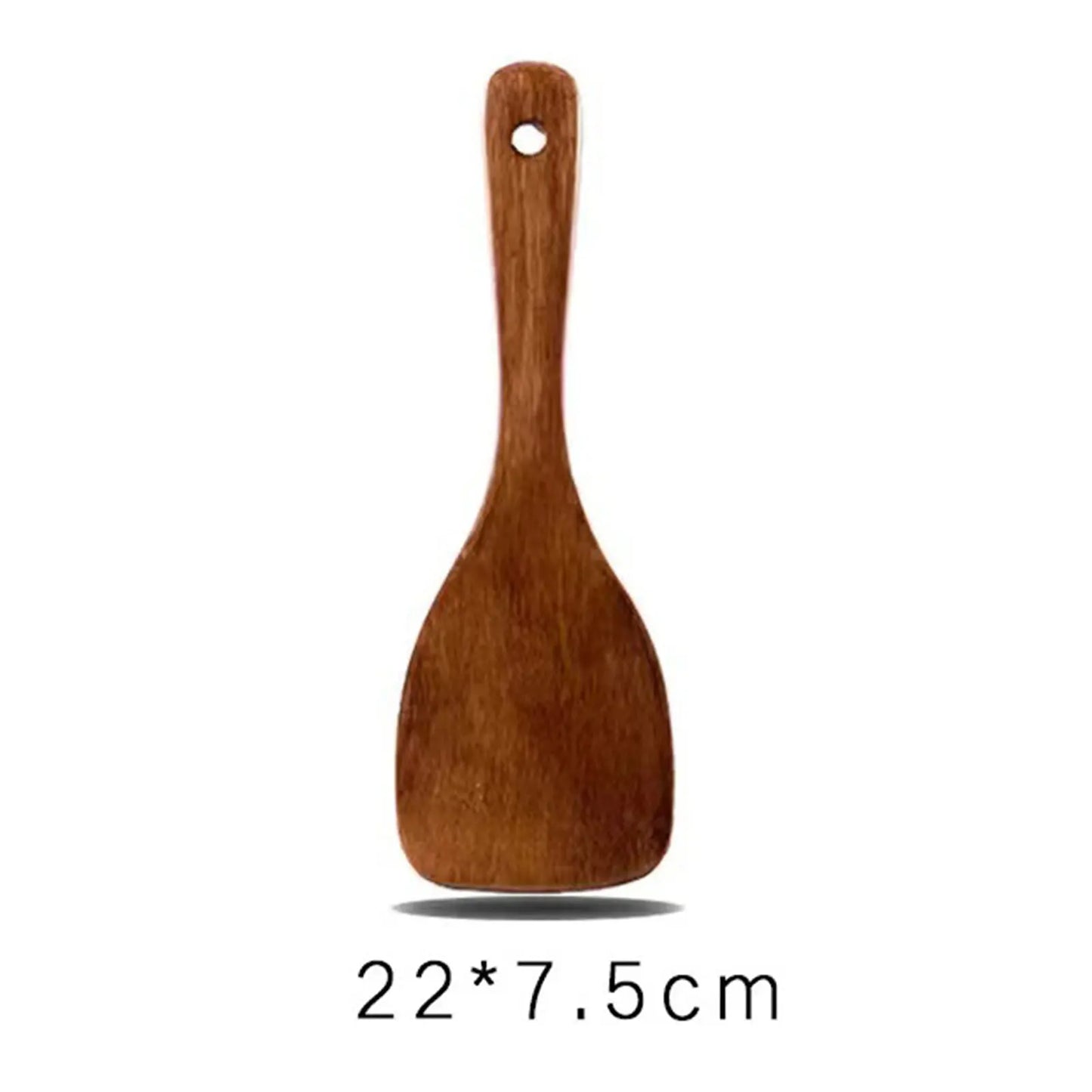 Rice Spoon Wooden Cooking Spatula Scoop Kitchen Utensil Non-stick Hand Wok Shovel Household Kitchen Tools Accessories Cookware