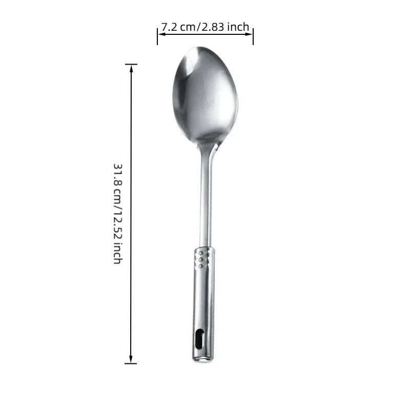 Stainless steel cooking utensils Stainless steel kitchenware Cooking ladle Spatula Filter net Cooking tools For the kitchen