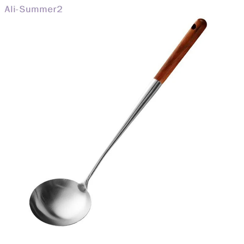 Kitchen Utensils Wok Spatula Iron And Ladle Tool Spatula For Stainless Steel Cooking Equipment Kitchen Accessories Essentials