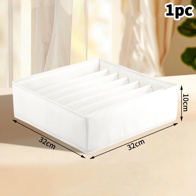 Home wardrobe drawer organizers - clothing, underwear, socks, bra organizers - essential home necessities cabinet organization
