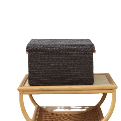 Home Organizer Minimalist Storage Box with Handle Large Capacity Sorting Box Creative Foldable Storage Basket Key