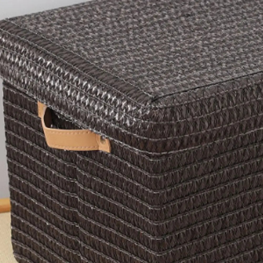 Home Organizer Minimalist Storage Box with Handle Large Capacity Sorting Box Creative Foldable Storage Basket Key