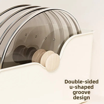 Kitchen Storage Box Household with Wheel Lid Rack Seasoning Sundries Basket Shelf Under Cabinet Sink Diagonal Storage Box