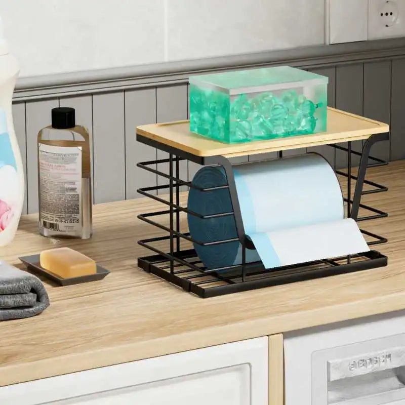 Kitchen Multi-Functional Storage Rack Kitchen Storage Basket Essential Home Item All-in-One Organizer Multi-Purpose Mobile Rack