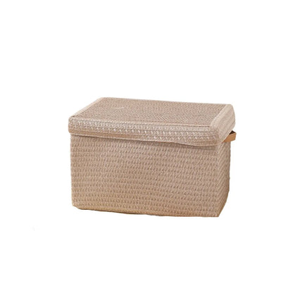 Home Organizer Minimalist Storage Box with Handle Large Capacity Sorting Box Creative Foldable Storage Basket Key