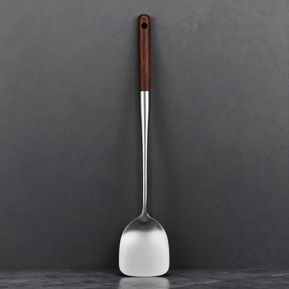 Kitchen Utensils Wok Spatula Iron and Ladle Tool Set Spatula for Stainless Steel Cooking Equpment Kitchen Accessories Essentials