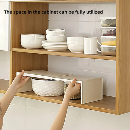 Kitchen Storage Rack Space-Saving Cabinet Organizer Multi-Functional Countertop Tiered Shelf for Home Organization